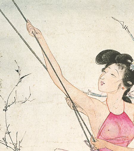 武定县-胡也佛的仕女画和最知名的金瓶梅秘戏图